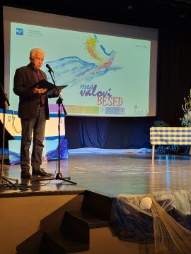 Nagovor župana Občine Izola Milana Bogatiča.